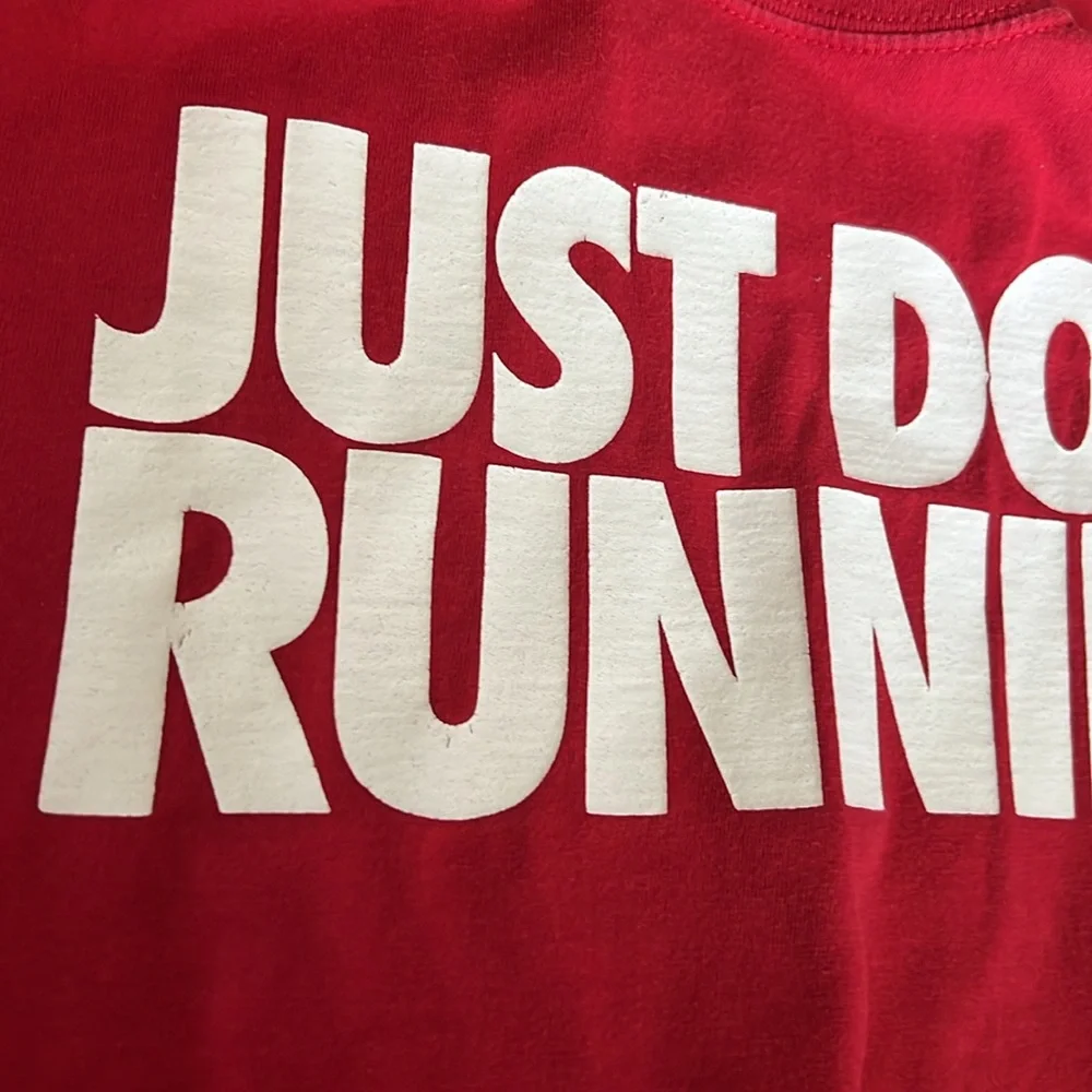Bundle 2 tees - 1 - Nike just do it running 2- monster energy size Medium